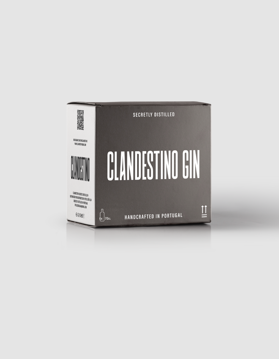 6x70cl CLANDESTINO GIN UNFILTERED